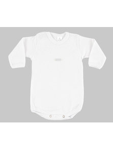 BODY MANGAS LARGAS LINEA BLANCO RIBB