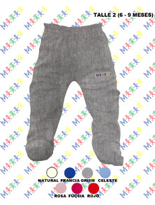 RANITA BEBE INTERLOCK COLOR TALLE 6-9 MESES