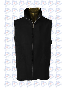 CHALECO ADULTO POLAR LISO CON CIERRE TALLE 4