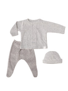 SET X 3 PLUSH SAQUITO-RANITA-GORRO UNISEX