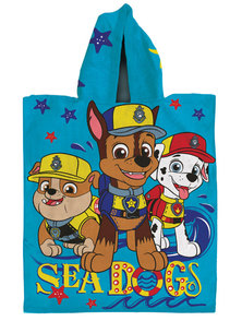 PONCHO TOALLA PAW PATROL