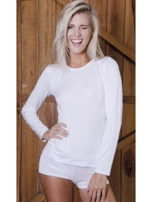 CAMISETA DAMA MANGA LARGA MODAL FLAME