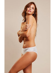 BOMBACHA DAMA BIKINI ALTA RAYADO MELANGE