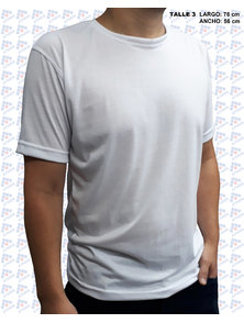 REMERA ADULTO MANGA CORTA MODAL TALLE 3