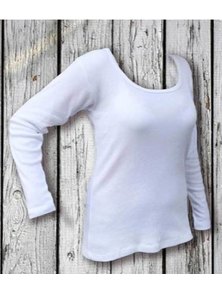 CAMISETA DAMA M/LARGA MORLEY TALLES 1  AL 3