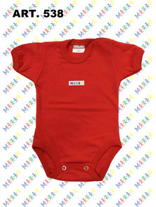 BODY BEBE M/C ALGODON COLOR T. 1 A 3 MESES