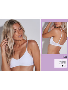 CORPIÑO DAMA LYCRA LISO CLASICO TALLE 85 AL 100