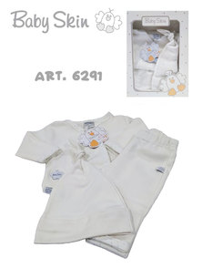 SET X 3 BATITA-PANTALON-GORRO TALLE 00 Y 0
