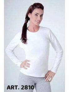 CAMISETA M/L TERMICA BLANCO TALLE 42 AL 50