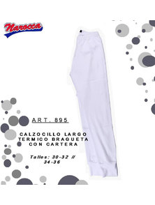 CALZONCILLO LARGO HOMBRE TERMICO TALLE 48