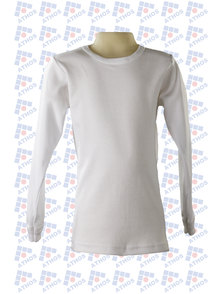 CAMISETA MANGA LARGA INTERLOCK C/ REDONDO T 50