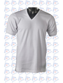 CAMISETA MANGA CORTA INTERLOCK CUELLO V T 50