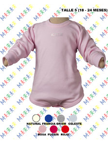 BODY BEBE M/L INTERLOCK COLOR TALLE 18-24 M