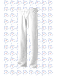 PANTALON DAMA TIRO BAJO FRISA BLANCO TALLE 3