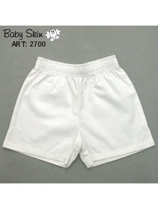 SHORT GABARDINA BLANCO COLEGIAL TALLE 6