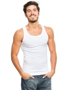 CAMISETA MALLA HOMBRE MORLEY BLANCO TALLE 48