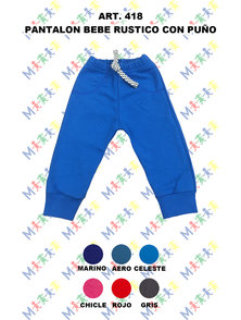 PANTALON BEBE RUSTICO TALLE 24-36 MESES