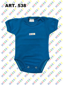 BODY BEBE M/C ALGODON COLOR T. 3 A 6 MESES