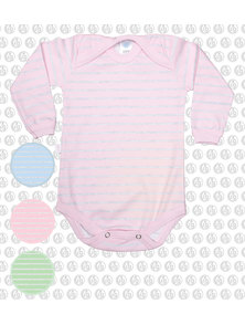 BODY BEBE M/L RAYADO TALLE 0 AL 4