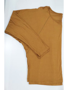 REMERA DAMA M/L CREPPE VISCOSA TALLE UNICO