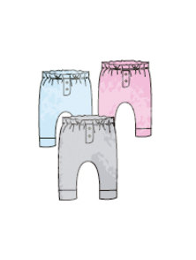 PANTALON BEBE UNISEX TALLE 1 A 9 MESES