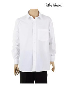 CAMISA MANGA LARGA BLANCA COLEGIAL. TALLE 6