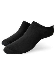 ZOQUETE DAMA INVISIBLE LISO NEGRO