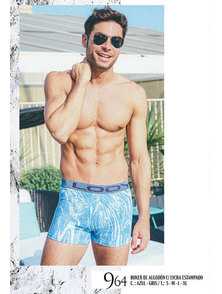 BOXER HOMBRE  ESTAMPADO TALLES S AL XL