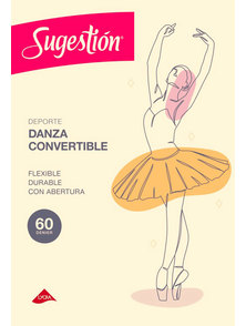PANTY DANZA CONVERTIBLE OPACA