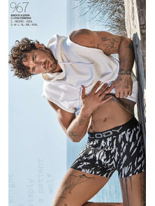 BOXER HOMBRE ESTAMPADO TALLES S AL XL