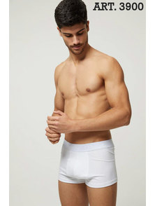 BOXER HOMBRE PIERNA CORTA LISO - M AL XXL